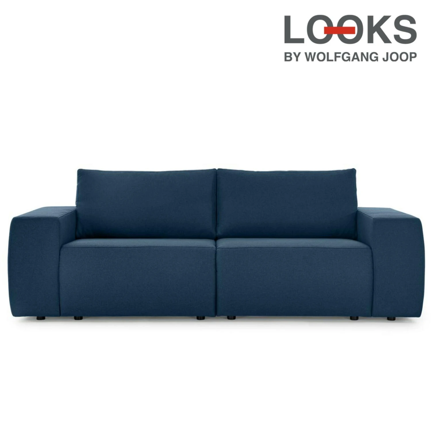 Bigsofa - LOOKS by Wolfgang Joop - dunkelblau - Webstoff 1 Bigsofa - LOOKS by Wolfgang Joop - dunkelblau - Webstoff