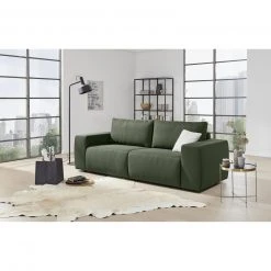 Bigsofa - LOOKS by Wolfgang Joop - grün - Webstoff -Wohnzimmer Verkäufe 1238004201 04 1600Wx1600H