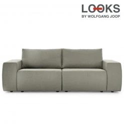 Bigsofa - LOOKS by Wolfgang Joop - steel - Webstoff