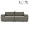Bigsofa - LOOKS by Wolfgang Joop - grau - Webstoff