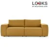 Bigsofa - LOOKS by Wolfgang Joop - gold - Webstoff