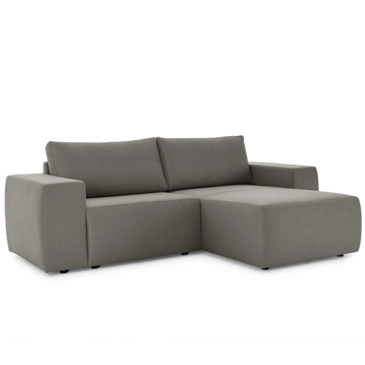 Ecksofa - LOOKS by Wolfgang Joop - grau - beidseitig montierbar 2 Ecksofa - LOOKS by Wolfgang Joop - grau - beidseitig montierbar – Bild 2