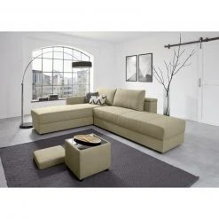 Ecksofa - LOOKS by Wolfgang Joop - beige - Boxspring - Longchair links -Wohnzimmer Verkäufe 1238006201 06 1600Wx1600H