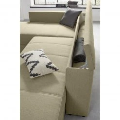 Ecksofa - LOOKS by Wolfgang Joop - beige - Boxspring - Longchair links -Wohnzimmer Verkäufe 1238006201 08 1600Wx1600H