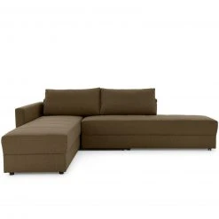 Ecksofa - LOOKS by Wolfgang Joop - dunkelbraun - Boxspring - Longchair links -Wohnzimmer Verkäufe 1238006202 04 1600Wx1600H