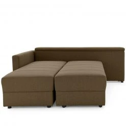 Ecksofa - LOOKS by Wolfgang Joop - dunkelbraun - Boxspring - Longchair links -Wohnzimmer Verkäufe 1238006202 05 1600Wx1600H