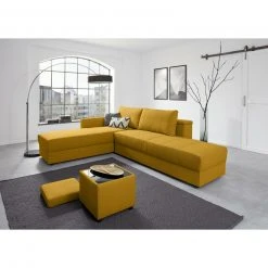 Ecksofa - LOOKS by Wolfgang Joop - senf - Boxspring - Longchair links -Wohnzimmer Verkäufe 1238006203 06 1600Wx1600H