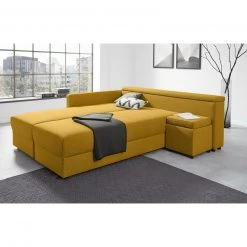 Ecksofa - LOOKS by Wolfgang Joop - senf - Boxspring - Longchair links -Wohnzimmer Verkäufe 1238006203 07 1600Wx1600H