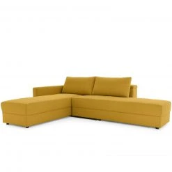 Ecksofa - LOOKS by Wolfgang Joop - senf - Boxspring - Longchair links -Wohnzimmer Verkäufe 1238006203 09 1600Wx1600H