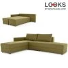 Ecksofa - LOOKS by Wolfgang Joop - messing - Boxspring - Longchair links