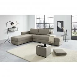 Ecksofa - LOOKS by Wolfgang Joop - hellgrau - Boxspring - Longchair links -Wohnzimmer Verkäufe 1238006301 06 1600Wx1600H