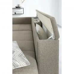 Ecksofa - LOOKS by Wolfgang Joop - hellgrau - Boxspring - Longchair links -Wohnzimmer Verkäufe 1238006301 08 1600Wx1600H