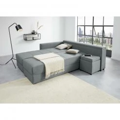 Ecksofa - LOOKS by Wolfgang Joop - dunkelgrau - Boxspring - Longchair links -Wohnzimmer Verkäufe 1238006302 07 1600Wx1600H