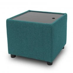 Polsterhocker - LOOKS by Wolfgang Joop - petrol - Tischfunktion -Wohnzimmer Verkäufe 1238006900 05 1600Wx1600H