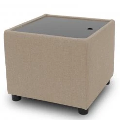 Polsterhocker - LOOKS by Wolfgang Joop - beige - Tischfunktion -Wohnzimmer Verkäufe 1238006901 05 1600Wx1600H