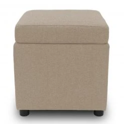 Polsterhocker - LOOKS by Wolfgang Joop - beige - Tischfunktion -Wohnzimmer Verkäufe 1238006901 09 1600Wx1600H