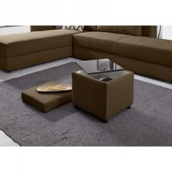 Polsterhocker - LOOKS by Wolfgang Joop - dunkelbraun - Tischfunktion -Wohnzimmer Verkäufe 1238006902 04 1600Wx1600H