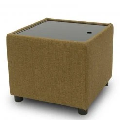 Polsterhocker - LOOKS by Wolfgang Joop - messing - Tischfunktion -Wohnzimmer Verkäufe 1238007000 05 1600Wx1600H