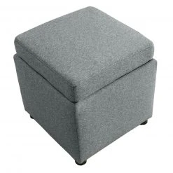 Polsterhocker - LOOKS by Wolfgang Joop - dunkelgrau - Tischfunktion 9 Polsterhocker - LOOKS by Wolfgang Joop - dunkelgrau - Tischfunktion -Wohnzimmer Verkäufe 1238007002 09 1600Wx1600H