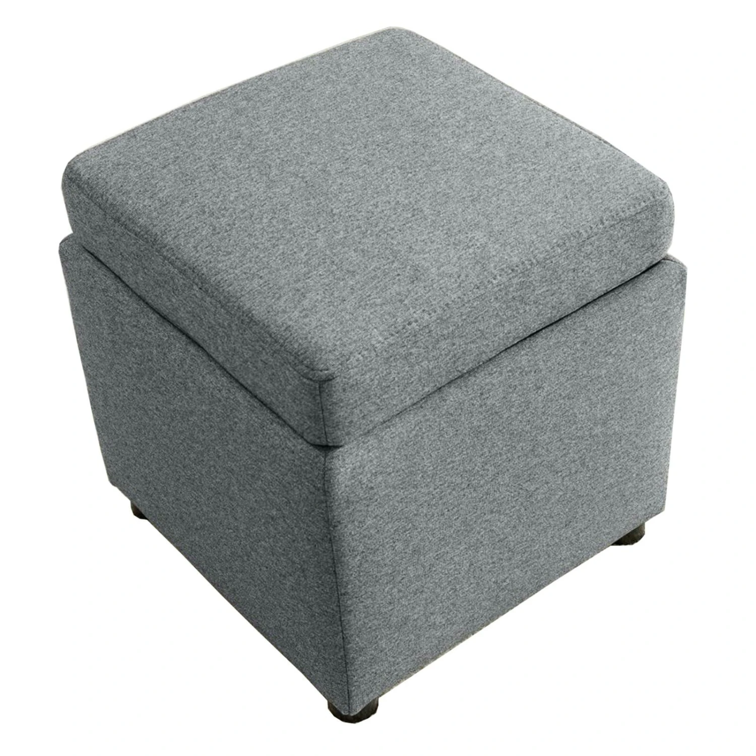 Polsterhocker - LOOKS by Wolfgang Joop - dunkelgrau - Tischfunktion 5 Polsterhocker - LOOKS by Wolfgang Joop - dunkelgrau - Tischfunktion – Bild 5