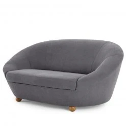 2-Sitzer Sofa - LOOKS by Wolfgang Joop - dunkelgrau -Wohnzimmer Verkäufe 1238007200 04 1600Wx1600H