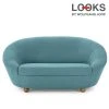 2-Sitzer Sofa - LOOKS by Wolfgang Joop - türkis