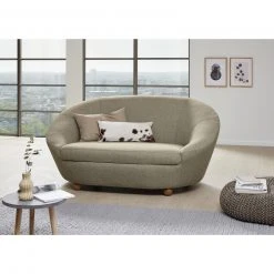 2-Sitzer Sofa - LOOKS by Wolfgang Joop - beige-braun -Wohnzimmer Verkäufe 1238007400 04 1600Wx1600H