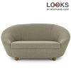 2-Sitzer Sofa - LOOKS by Wolfgang Joop - beige-braun