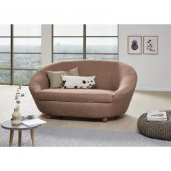 2-Sitzer Sofa - LOOKS by Wolfgang Joop - rot-grau -Wohnzimmer Verkäufe 1238007402 04 1600Wx1600H