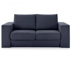 Sofa mit 2 Hockern - LOOKS by Wolfgang Joop - dunkelblau - 172 cm -Wohnzimmer Verkäufe 1238010300 12 1600Wx1600H
