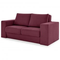 Sofa mit 2 Hockern - LOOKS by Wolfgang Joop - beere - 172 cm -Wohnzimmer Verkäufe 1238010301 08 1600Wx1600H