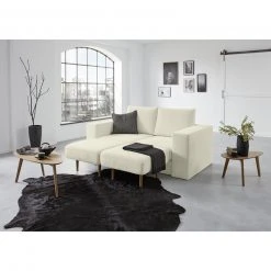 Sofa mit 2 Hockern - LOOKS by Wolfgang Joop - creme - 172 cm -Wohnzimmer Verkäufe 1238010302 04 1600Wx1600H