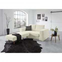 Sofa mit 2 Hockern - LOOKS by Wolfgang Joop - creme - 172 cm -Wohnzimmer Verkäufe 1238010302 05 1600Wx1600H