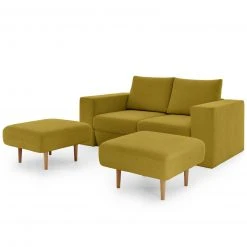 Sofa mit 2 Hockern - LOOKS by Wolfgang Joop - senf - 172 cm 18 Sofa mit 2 Hockern - LOOKS by Wolfgang Joop - senf - 172 cm -Wohnzimmer Verkäufe 1238010303 07 1600Wx1600H