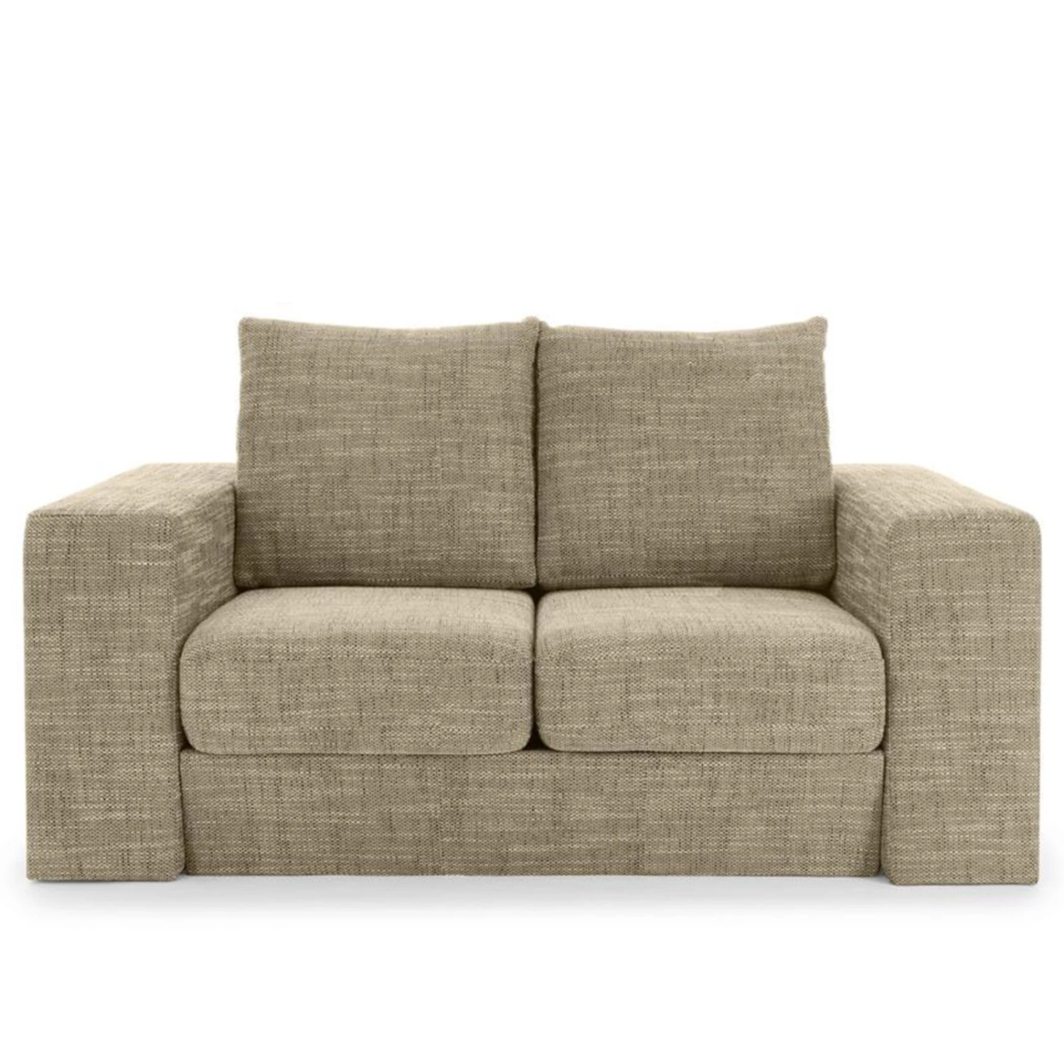 Sofa mit 2 Hockern - LOOKS by Wolfgang Joop - beige-braun - 172 cm 2 Sofa mit 2 Hockern - LOOKS by Wolfgang Joop - beige-braun - 172 cm – Bild 2