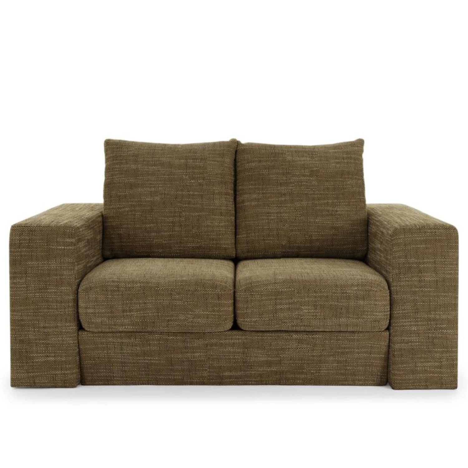 Sofa mit 2 Hockern - LOOKS by Wolfgang Joop - braun - 172 cm 2 Sofa mit 2 Hockern - LOOKS by Wolfgang Joop - braun - 172 cm – Bild 2