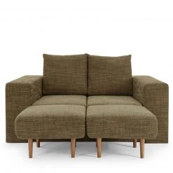 Sofa mit 2 Hockern - LOOKS by Wolfgang Joop - braun - 172 cm 5 Sofa mit 2 Hockern - LOOKS by Wolfgang Joop - braun - 172 cm -Wohnzimmer Verkäufe 1238010401 09 1600Wx1600H