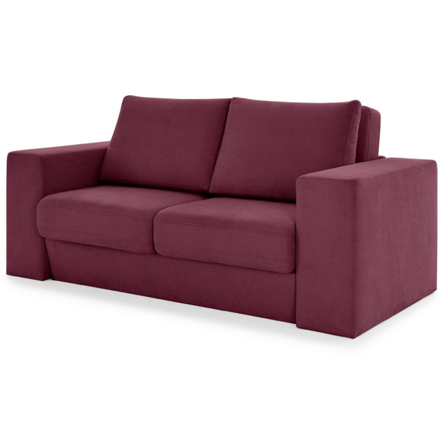 Sofa mit 2 Hockern - LOOKS by Wolfgang Joop - beere - 192 cm 13 Sofa mit 2 Hockern - LOOKS by Wolfgang Joop - beere - 192 cm – Bild 13