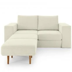 Sofa mit 2 Hockern - LOOKS by Wolfgang Joop - creme - 192 cm -Wohnzimmer Verkäufe 1238010502 12 1600Wx1600H