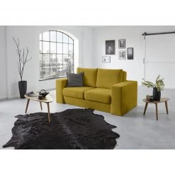 Sofa mit 2 Hockern - LOOKS by Wolfgang Joop - senf - 192 cm -Wohnzimmer Verkäufe 1238010503 05 1600Wx1600H