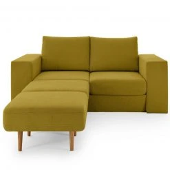 Sofa mit 2 Hockern - LOOKS by Wolfgang Joop - senf - 192 cm -Wohnzimmer Verkäufe 1238010503 12 1600Wx1600H