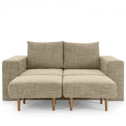 Sofa mit 2 Hockern - LOOKS by Wolfgang Joop - beige-braun - 192 cm 5 Sofa mit 2 Hockern - LOOKS by Wolfgang Joop - beige-braun - 192 cm -Wohnzimmer Verkäufe 1238010600 09 1600Wx1600H