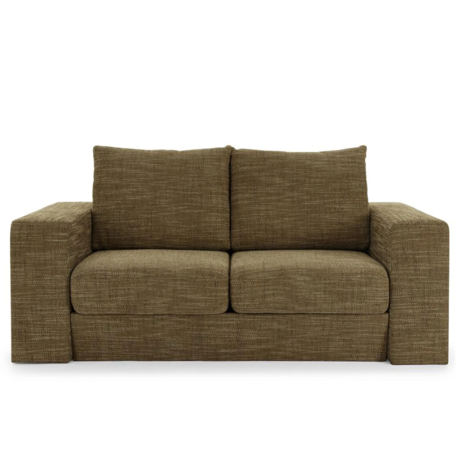 Sofa mit 2 Hockern - LOOKS by Wolfgang Joop - braun - 192 cm 2 Sofa mit 2 Hockern - LOOKS by Wolfgang Joop - braun - 192 cm – Bild 2