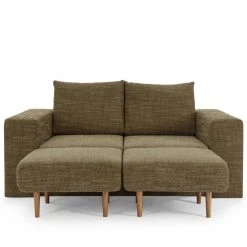 Sofa mit 2 Hockern - LOOKS by Wolfgang Joop - braun - 192 cm 5 Sofa mit 2 Hockern - LOOKS by Wolfgang Joop - braun - 192 cm -Wohnzimmer Verkäufe 1238010601 09 1600Wx1600H