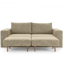 Sofa mit 2 Hockern - LOOKS by Wolfgang Joop - beige-braun - 212 cm 16 Sofa mit 2 Hockern - LOOKS by Wolfgang Joop - beige-braun - 212 cm -Wohnzimmer Verkäufe 1238010800 08 1600Wx1600H