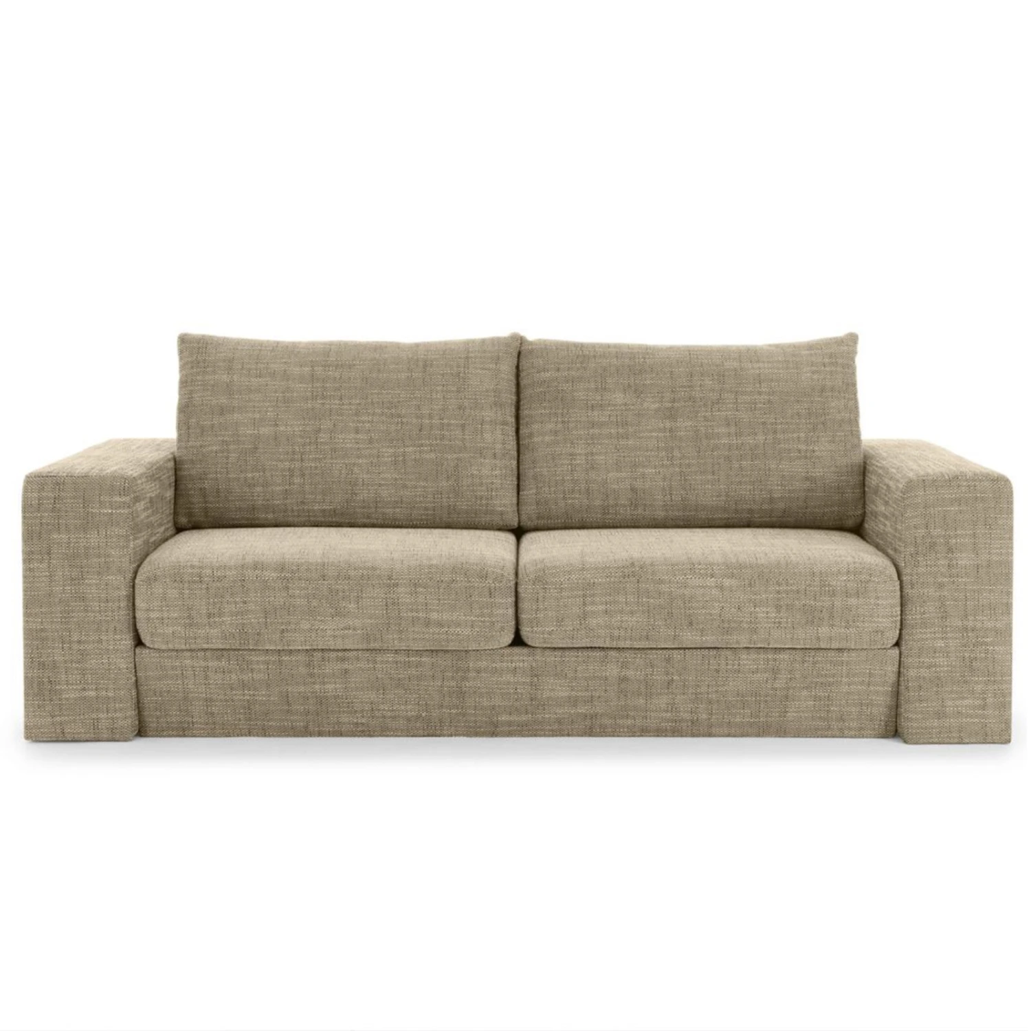 Sofa mit 2 Hockern - LOOKS by Wolfgang Joop - beige-braun - 212 cm 9 Sofa mit 2 Hockern - LOOKS by Wolfgang Joop - beige-braun - 212 cm – Bild 9