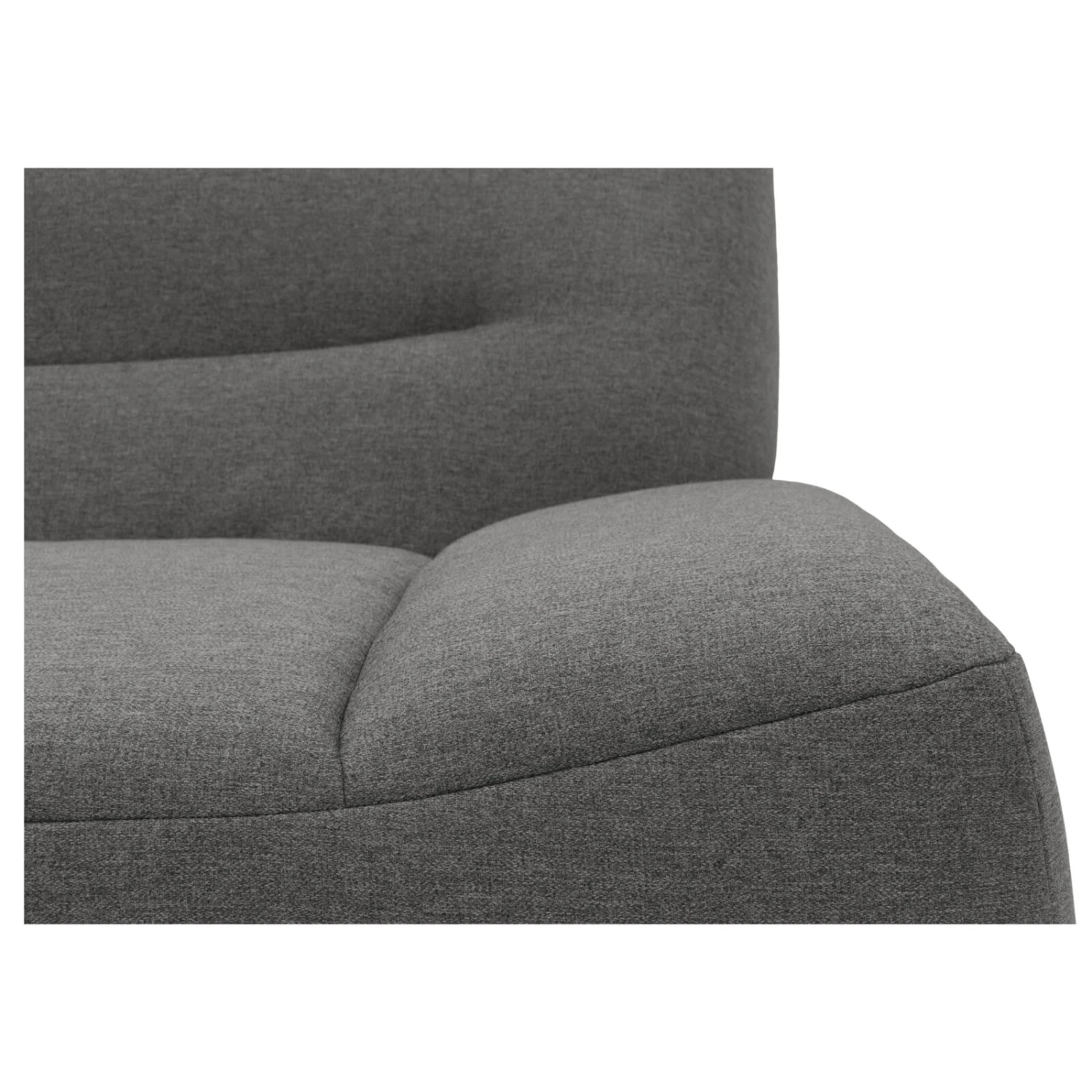 Eckgarnitur - hellgrau - Longchair rechts 7 Eckgarnitur - hellgrau - Longchair rechts – Bild 7