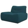 Sessel - blau - Webstoff