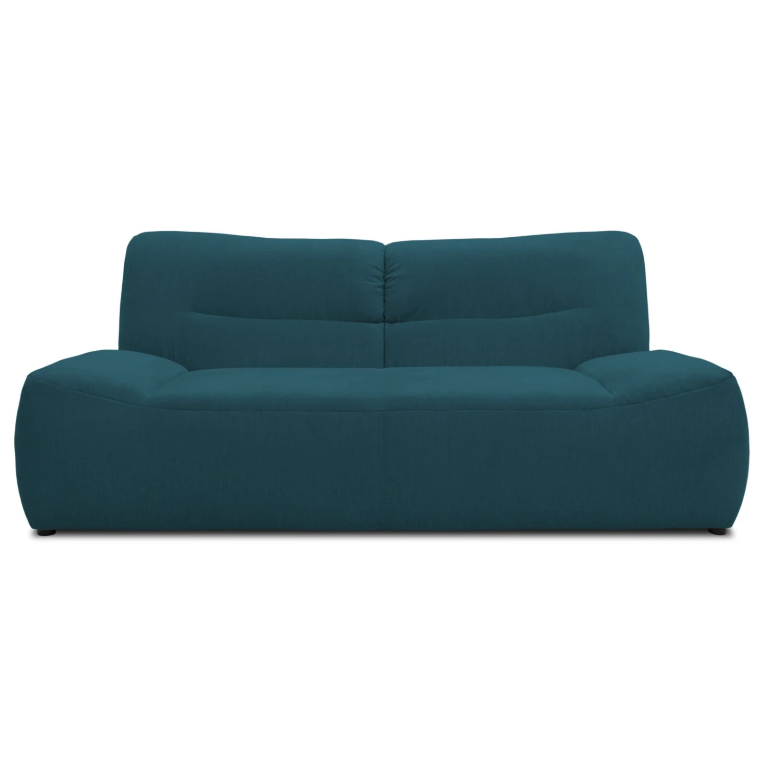 Sofa 2-Sitzer - blau - Webstoff 2 Sofa 2-Sitzer - blau - Webstoff – Bild 2
