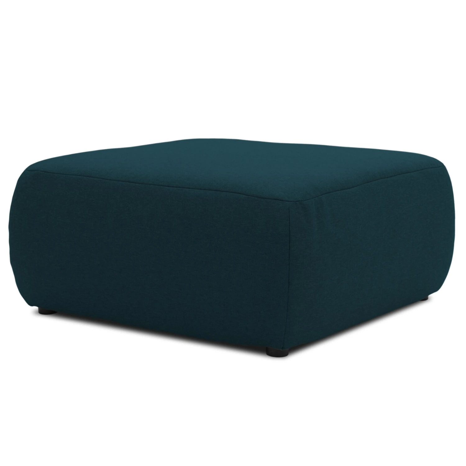 Hocker - blau - Webstoff 1 Hocker - blau - Webstoff